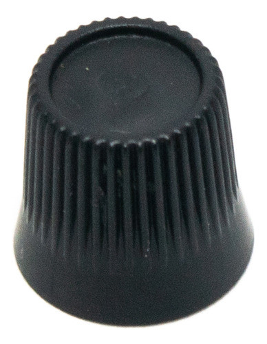 4 Perillas Potenciometro D10:h10 Eje 4mm 1/2 Caña Negra 0