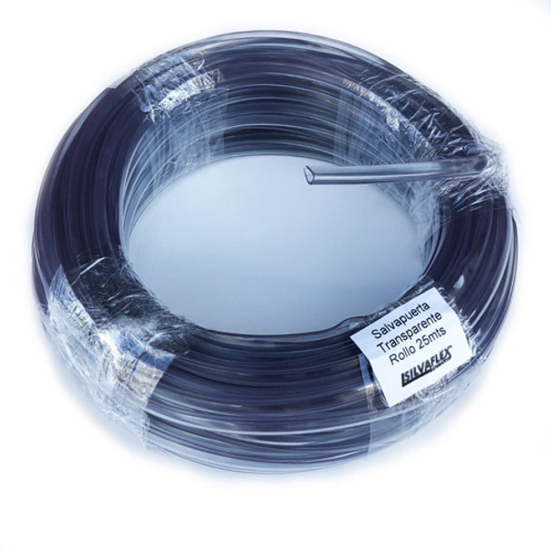 Salvapuerta Transparente En U Con Adhesivo X Mt Silvaflex 0