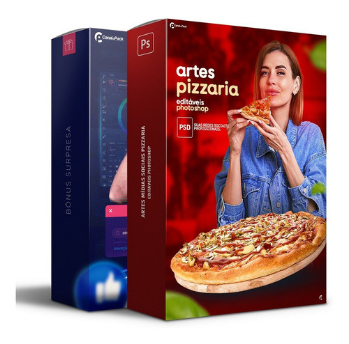Pack 640 Artes Pizzaria. Pizza Editável Photoshop Psd 0