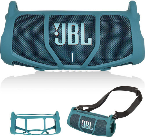 Funda De Silicona Para Altavoz Jbl Charge 5 - Azul 0