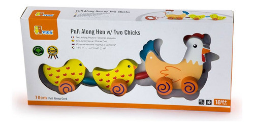 Gallinitas De Arrastre Infantil Viga 0