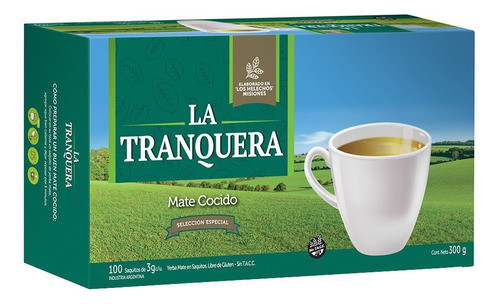 Mate Cocido La Tranquera 100 Saquitos 0