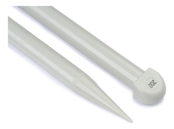 Agulha Trico Plástico 35cm Pingouin - Tamanho 20mm 0 Agulha Trico Plástico 35cm Pingouin - Tamanho 20mm 0