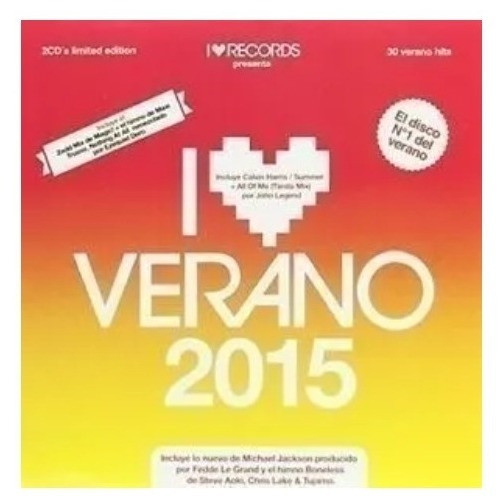 Varios Interpretes I Love Verano 2015 (2cds) 0