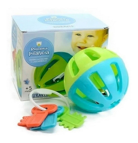 Esfera Con Cascabel + Llaves Mordillo Ploppy 185671 0