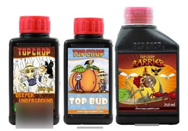 Combo Top Crop Deeper 100ml + Top Bud 100ml + Barrier 250ml 0