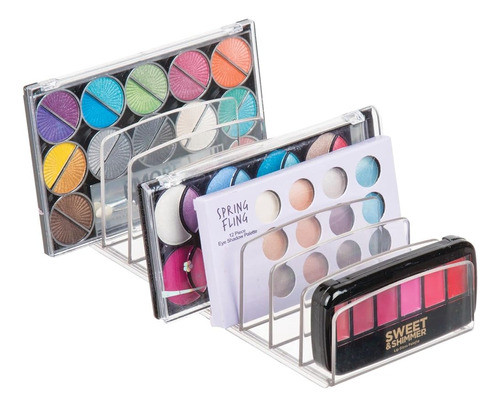 Organizador De Paleta Cosmética Dividida De Plástico Mdesign 0