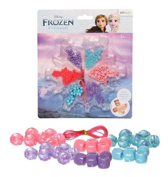 Kit Miçangas Infantil Bijuteria Frozen 110 Peças 0
