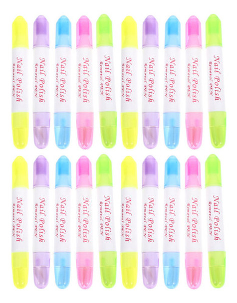 Esmalte, Removedor De Unhas, Caneta, Removedor De Manchas, 2 0