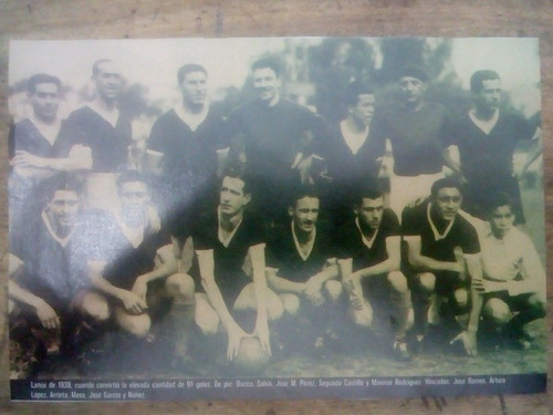 Recorte Lanús Equipo 1939 0