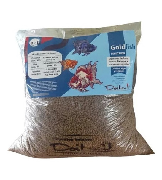 Alimento De Flote Doitsu Goldfish Selection 2,5kg Acuario 0