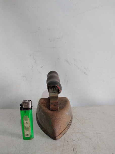 Antigua Plancha Standar Electric De Hierro Mango De Madera 0