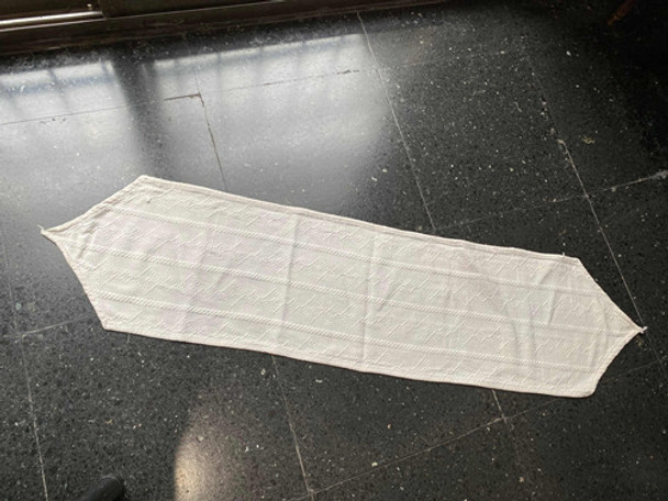 Camino Mantel De Hilo (01) Rectangular Color Crudo 0