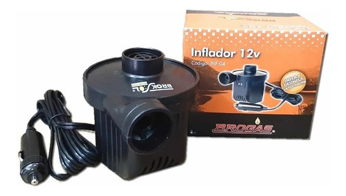 Inflador Eléctrico  De 12v Broksol 0