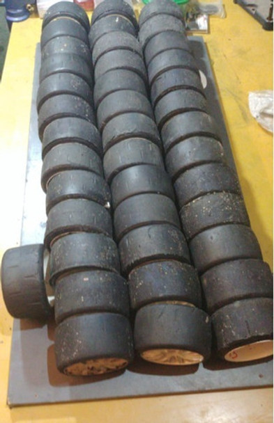 Ruedas 1/5 Escala Pmt  X3, H7, H5 , X1 (no Grp) Lote 30gomas 0