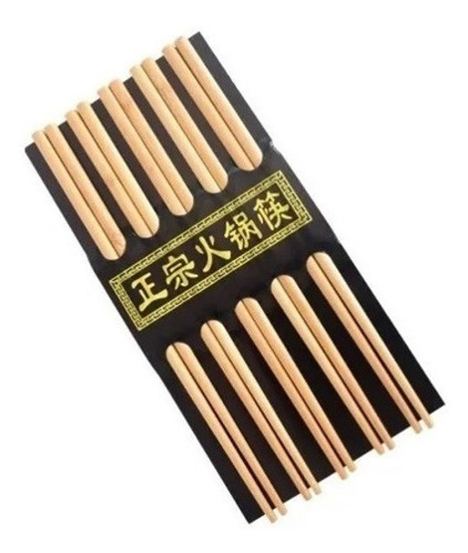 Palitos Palillos Chinos Sushi Bambu X 10 Pares 0 Palitos Palillos Chinos Sushi Bambu X 10 Pares 0