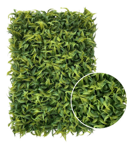 Placa De Samambaia Cheia 40x60 Jardim Vertical Artificial 0