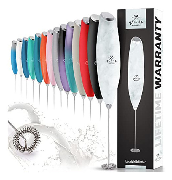 Batedor De Leite Zulay Milk Boss Titanium Motor Portátil De 0