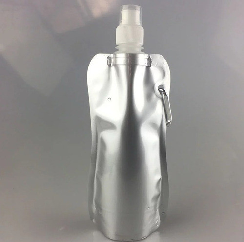 X10 Botella Flexible Hidratacion 450ml Plegable C Mosqueton 0