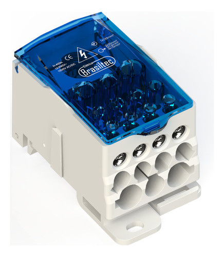 Bloco De Distribuição 1 Entrada E 11 Saídas 400a 0