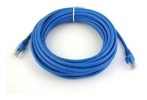 Cable De Red Utp 10 Mts Cat6 Ethernet Armado Fichas Rj45 0