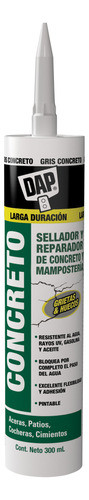 Dap Sellador Siliconado De Concreto Y Mampostería 300ml. 0