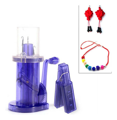 . Bracelete Diy Para Artesanato Em Máquina De Tricô Manual 0