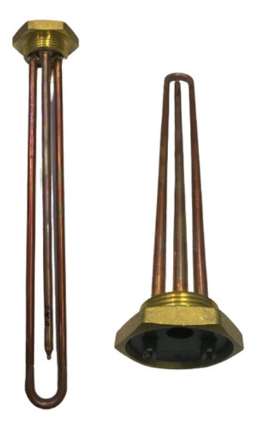 Resistencia Calefon Blindada Recta 1500w Rosca 11/4 0