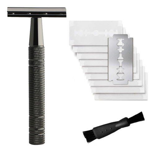 Máquina De Barbear Shaver Razor Safety Barbear Manual Long T 0