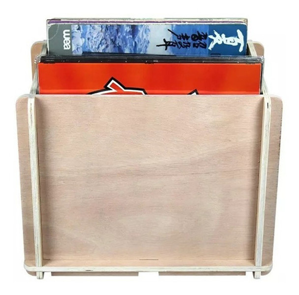 Cajones De Madera Importado Para Almacenar Discos De Vinilo 0