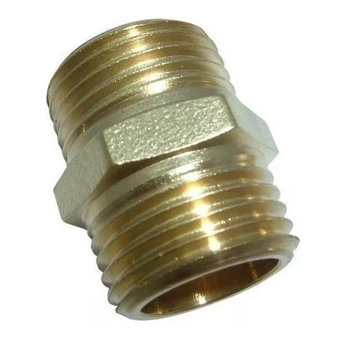 Rosca Con Tuerca 1 1/2 Rosca Macho De Bronce Ic Met 0
