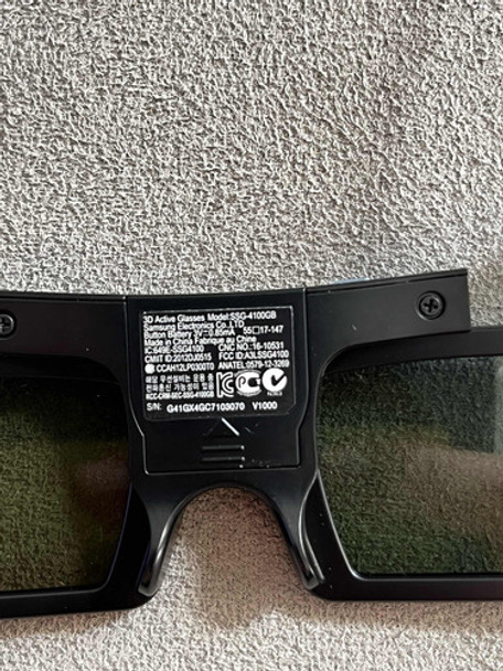 Óculos 3d Samsung Modelos Ssg-4100gb E Ic-649-3 0