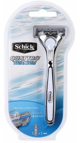 Aparelho De Barbear Schick Quattro Titanium Tradicional 0
