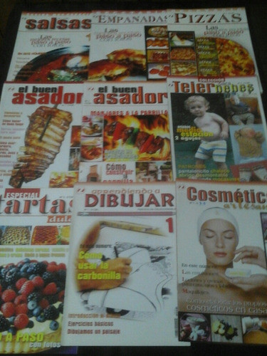 Lote De Revistas De Manualidades - 9 Ejs 0
