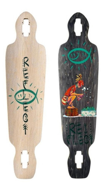 Shape Reflect Longboard 38 Lixa Transparente Cinza Fishing 0