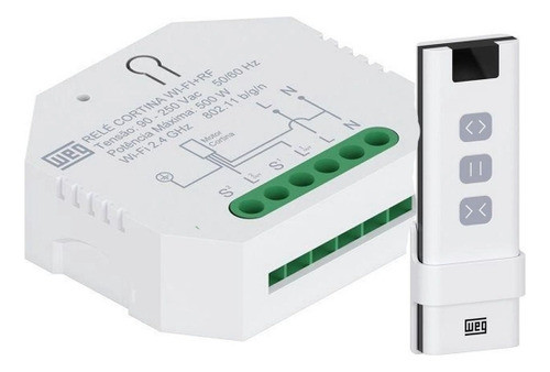 Relé Cortina Wifi+rf Bivolt - Weg 0