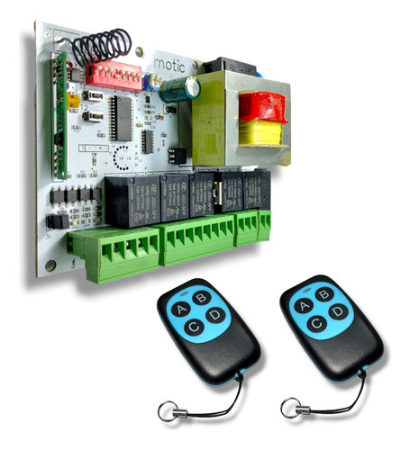 Placa Central De Comando Q50 Alse/motic + 2 Controles 0