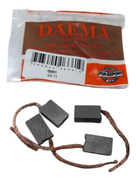 Juego Carbones Motor Direccion Hidraulica Kangoo Clio 2 0