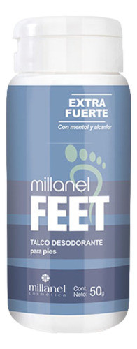 Talco Desodorante Pédico Extra Fuerte Millanel Feet 0