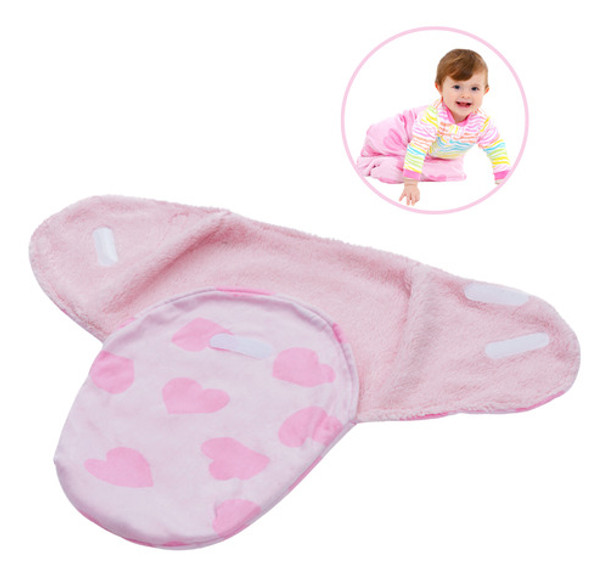 Manta Soft Cuero Bebê Enroladinho Anti-alérgico Menina 0