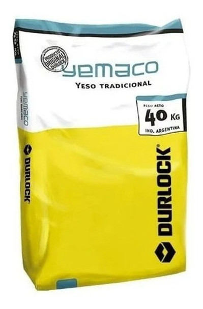 Bolsa De Yeso Yemaco Durlock 40kg 0