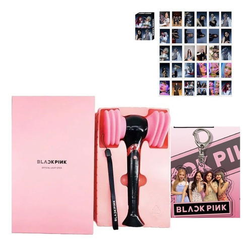 BLACKPINK Lightstick + Jennie Keychain