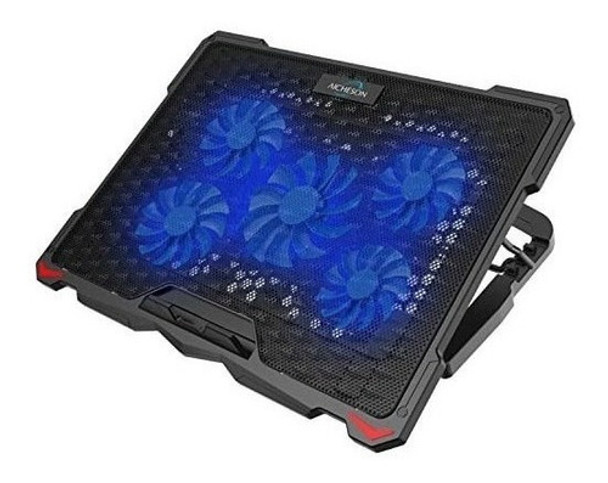 Bandeja Para Laptop Cooling Pad 5 Ventiladores Hasta 17,3 0