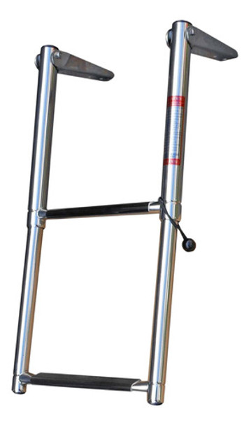 Escalera Náutica Plegable Inoxidable 2 Escalones S/planchada 0