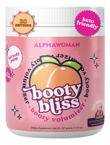 Suplemento De Creatina Booty Bliss Para Mulheres Antes Do Tr 0