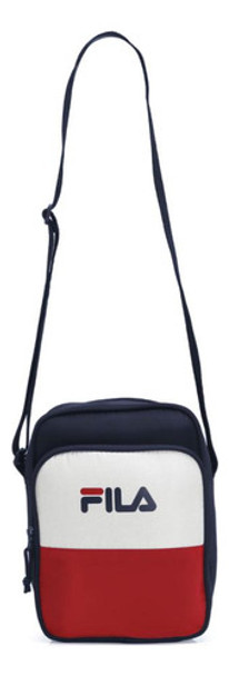 Bolsa Fila Lateral Letter Dna Marinho Vermelha E Branca 0 Bolsa Fila Lateral Letter Dna Marinho Vermelha E Branca 0