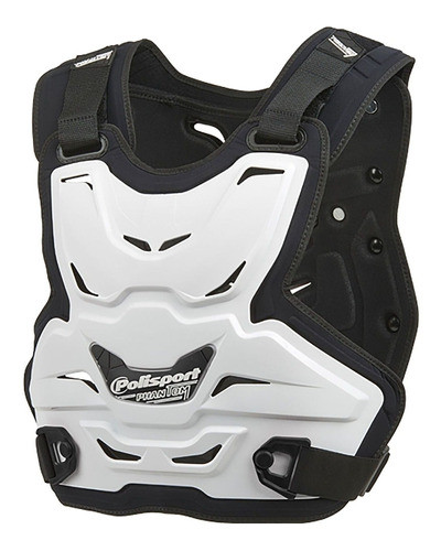 Pechera Proteccion Adulto Phantom  White Polisport 0