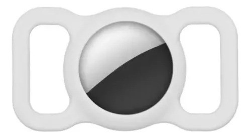 Case Capa Para Airtag Rastreador Localize Seu Pet - Branco 0