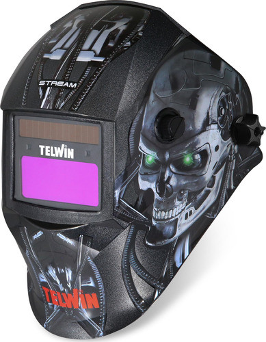 Careta Máscara Para Soldar Fotocromática Telwin Stream Robot 0