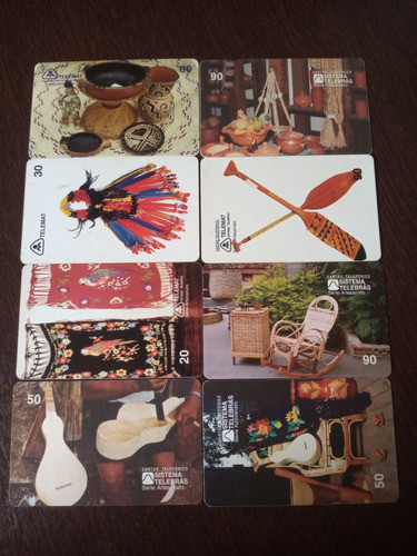 Cartões Telefonicos Série Artesanato Telmat 0